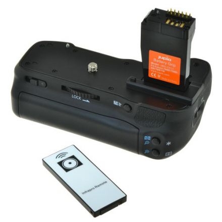 Jupio Battery Grip For Canon EOS 70D/80D BG-E14 [JBG-C011]