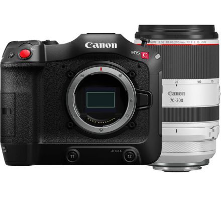 Canon EOS C70 Cinema Μηχανή με RF 70-200 mm f2.8L IS Φακό Κιτ 