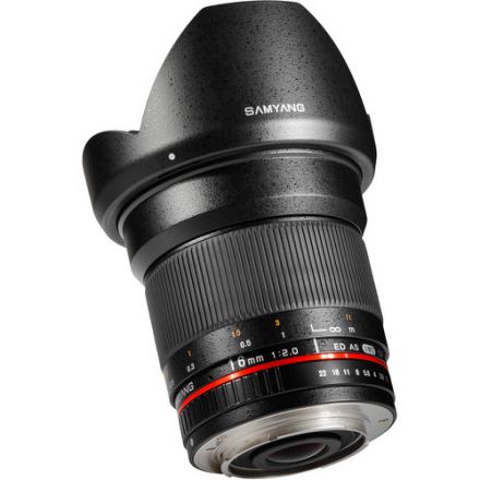 Samyang 16mm f/2 ED AS UMC CS Φακός για Canon EF