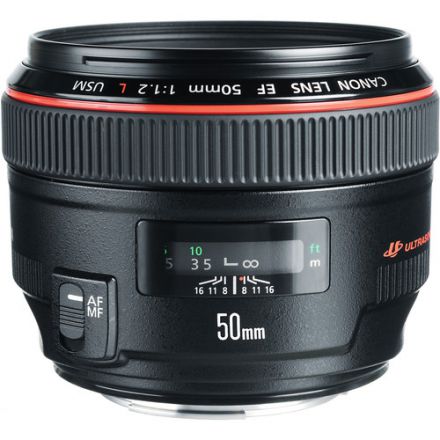 Canon EF 50mm f/1.2L USM Φακός (Επιπλέον CashBack 150€)