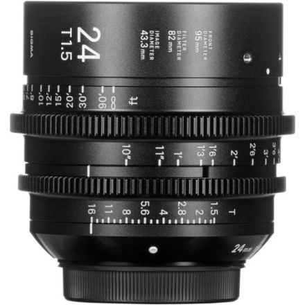 Sigma 24mm T1.5 FF High-Speed Φακός Canon EF Mount (Meters)
