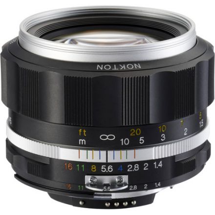 Voigtlander Nokton 58mm f/1.4 SL II S Φακός για Nikon (Ασημί)