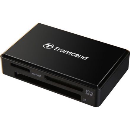 Transcend RDC8 USB 3.1 Gen 1 Card Reader (Black)