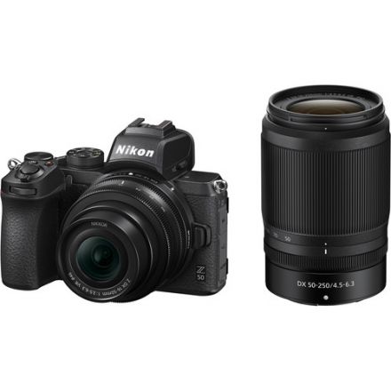 Nikon Z 50 Μηχανή με Z 16-50mm και Z 50-250mm Φακό Διπλό Κιτ 