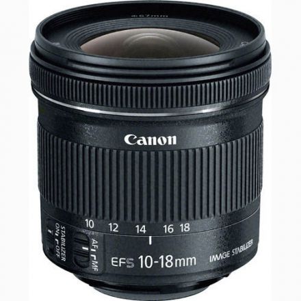 Canon EF-S 10-18mm f/4.5-5.6 IS STM Φακός