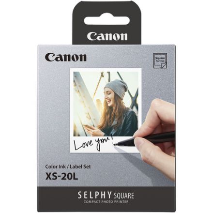 Canon SELPHY Color Ink & Label XS-20L Set (20 Χαρτία)