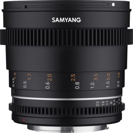 Samyang 50mm T1.5 VDSLR MKII Cine Φακός για Canon EF Mount