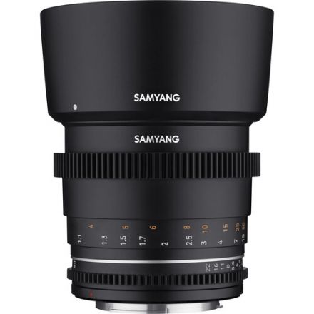 Samyang 85mm T1.5 VDSLR MKII Cine Φακός για Canon EF Mount