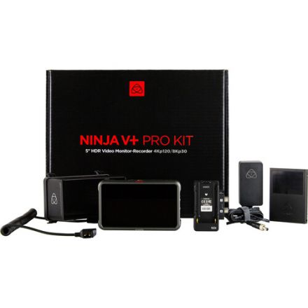 Atomos Ninja V+ Pro Kit – 5″ 8K HDMI Recording Monitor