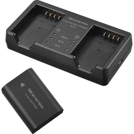 Olympus OM SYSTEM SBCX-1 Lithium-Ion Battery και Charger Kit