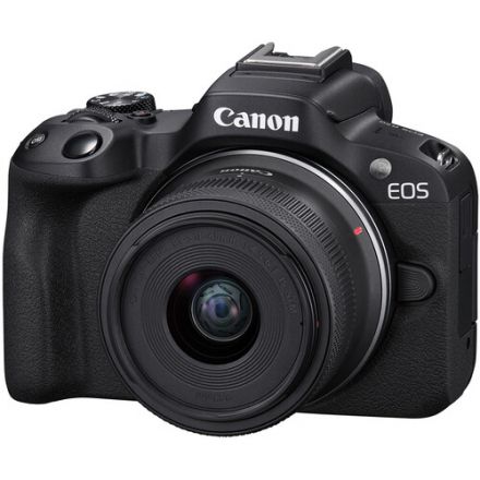 Canon EOS R50 με RF-S 18-45mm Φακό Κιτ (Μαύρο)(Επιπλέον CashBack 50€)