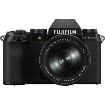 Fujifilm X-S20 Μηχανή με 18-55mm Φακό Κιτ (Μαύρο)