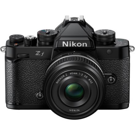 Nikon Zf Mirrorless Μηχανή με Z 40mm f/2 Φακό Κιτ