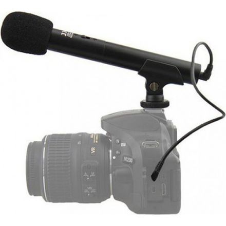 JJC SGM-185II DSLR/Video Mini Shotgun Microphone