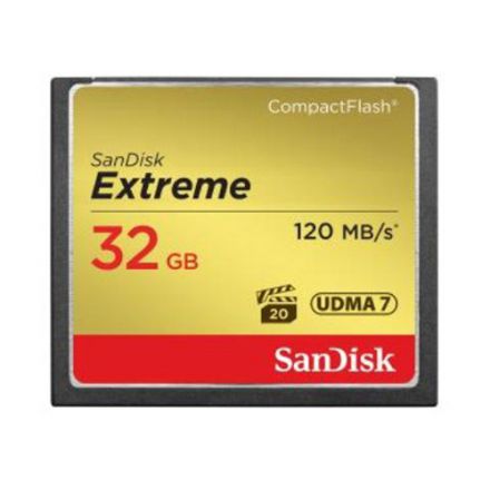 SanDisk 32 GB Extreme CompactFlash Memory Card  120MB