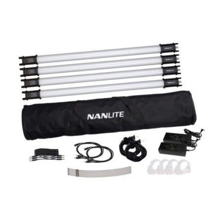 Nanlite NL-PT15C-K4 – Pavotube 15C τετραπλό kit με μπαταρία