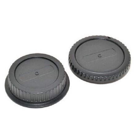 JJC L-R1 Lens and Body Cap for Canon EF Lens, Canon EOS Camera