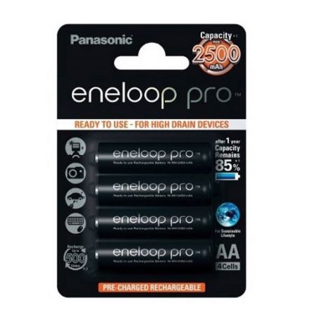 Panasonic Eneloop 1x4 Pro Mignon AA 2500 mAh