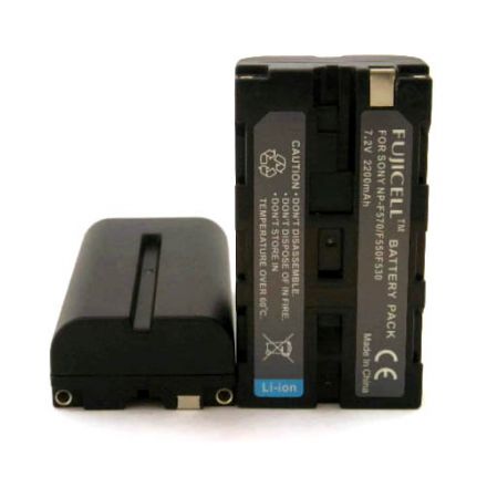 Fujicell Replacement Battery for Sony NP-F550, F530, F570, F330