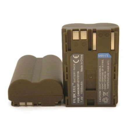 Fujicell Replacement Battery for Canon BP-511/511A