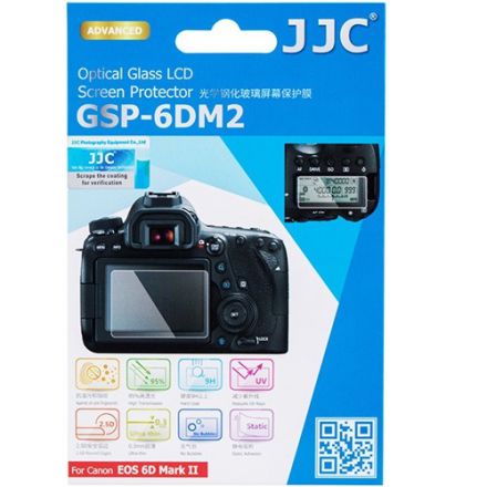 JJC GSP-6DM2 Optical Glass LCD Screen Protector