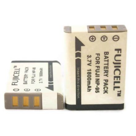 Fujicell Replacement Battery for Fujifilm NP-95/ Ricoh DB-90