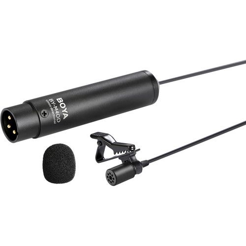 Boya BY-M4OD Παντοκατευθυντικό μικροσκοπικό μικρόφωνο (Lavalier) με έξοδο  XLR | Πρόδρομος Γαλαίος - Φωτογραφικά Είδη