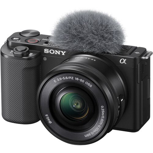 Sony ZV-E10 Mirrorless Camera with 16-50mm Lens (Black) | Πρόδρομος Γαλαίος  - Φωτογραφικά Είδη